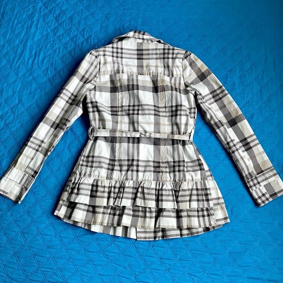 Nordstrom Cream Plaid Jacket - Picture 8 of 11